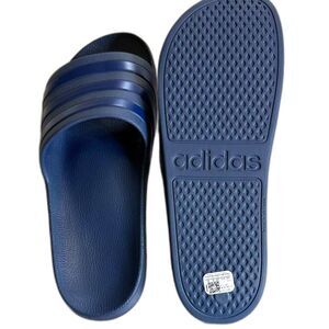 Navy Blue Slide Sandals